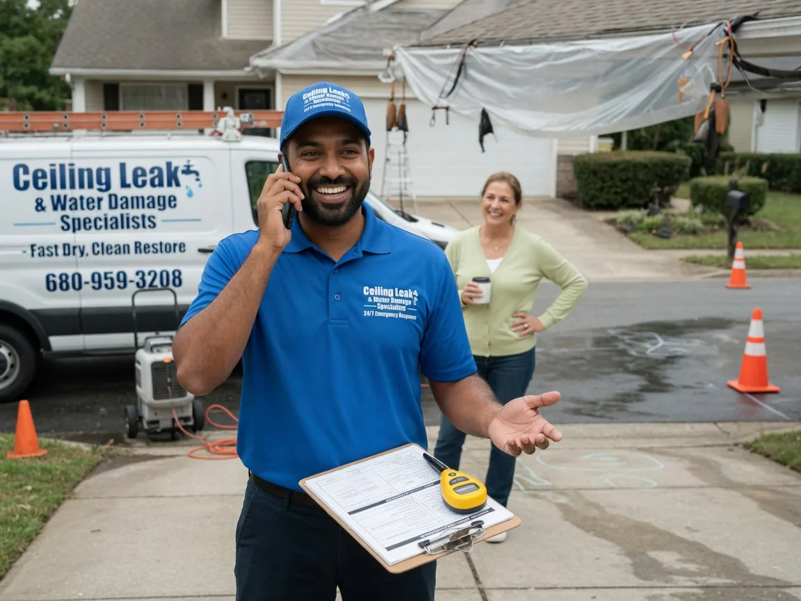 Ceiling Leak Cleanup Tippecanoe, OH FAQs